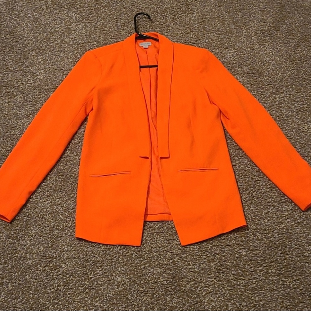 Like New Hot pink long blazer
